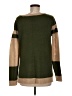 Romeo & Juliet Couture Color Block Tan Pullover Sweater Size M - photo 2