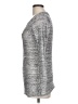 Belldini Metallic Silver Pullover Sweater Size L - photo 5