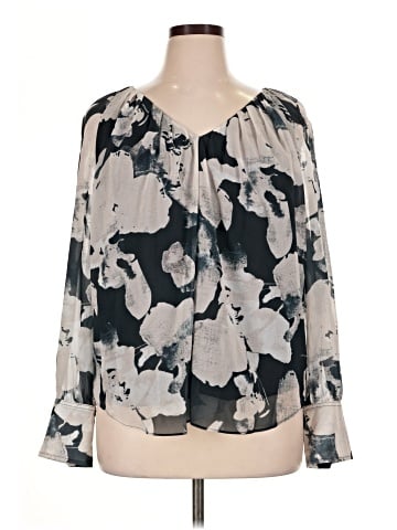 Donna Karan New York 3/4 Sleeve Blouse (view 1)