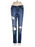Flying Monkey Hearts Blue Jeans Size 25 waist - photo 1