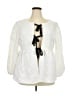 Shein Curve 100% Polyester Ivory White Jacket Size 3X - photo 1