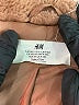 H&M 100% Polyester Brown Coat Size 10 - photo 3