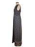 Max Studio Print Blue Casual Dress Size XS - photo 5