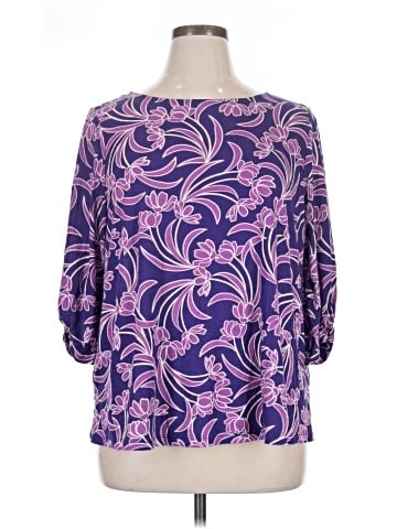 Liz Claiborne 3/4 Sleeve Blouse (view 1)