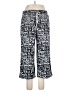 DKNY Print Silver Gray Casual Pants Size XL - photo 1