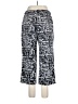 DKNY Print Silver Gray Casual Pants Size XL - photo 2