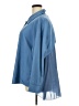 Shein Curve Blue Long Sleeve Blouse Size 3X - photo 5