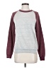 Alternative Earth Color Block Burgundy Sweatshirt Size XS - photo 1