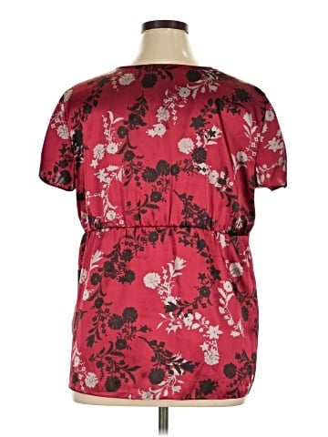 Daisy Fuentes Short Sleeve Blouse (view 2)