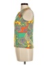 Chaps Green Sleeveless Blouse Size M - photo 5
