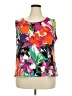 Jones Studio Orange Pink Sleeveless Blouse Size 3X - photo 1
