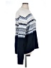 Old Navy Chevron-herringbone Blue Pullover Sweater Size XL - photo 4