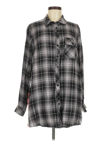 Tolani Long Sleeve Button-Down Shirt (view 1)