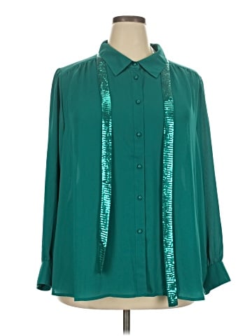 Joan Rivers Long Sleeve Blouse (view 1)