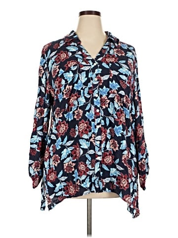Ruby Rd. 3/4 Sleeve Blouse (view 1)