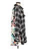 Tolani Plaid Gray Long Sleeve Button-Down Shirt Size M - photo 4