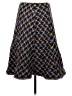 Think Tank Argyle Blue Wool Skirt Size 4 - photo 2