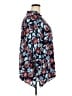 Ruby Rd. 100% Rayon Floral Blue 3/4 Sleeve Blouse Size 2X - photo 4