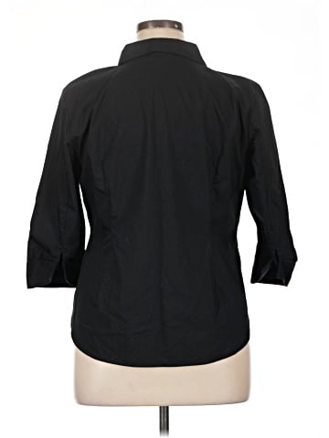 Worthington 3/4 Sleeve Button-Down Shirt (view 2)
