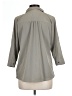 Columbia Solid Gray 3/4 Sleeve Blouse Size L - photo 2