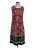 Perceptions Paisley Red Casual Dress Size S - photo 1