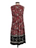 Perceptions Paisley Red Casual Dress Size S - photo 2