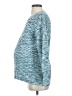 Isabel Maternity Tweed Blue Pullover Sweater Size XS Maternity - photo 5