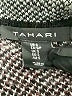 Tahari Plaid Burgundy Coat Size S - photo 6