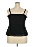 Susan Graver Black Tank Top Size 2X - photo 2
