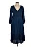 Old Navy Blue Casual Dress Size Lg Petite - photo 1