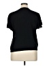 CeCe Black Short Sleeve Top Size XL - photo 2