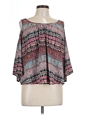 Design Lab Lord & Taylor 3/4 Sleeve Blouse (view 1)