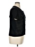 CeCe Black Short Sleeve Top Size XL - photo 4