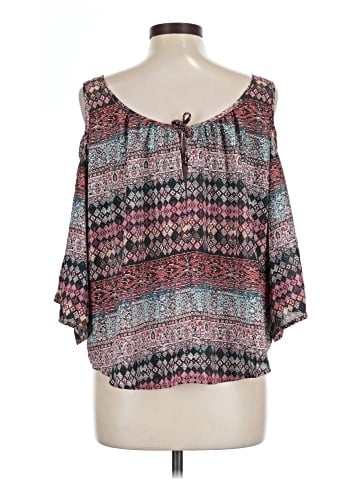 Design Lab Lord & Taylor 3/4 Sleeve Blouse (view 2)