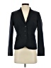 J.Crew 100% Wool Black Blue Wool Blazer Size 4 (petite) - photo 1