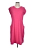 Toad & Co Pink Casual Dress Size L - photo 1