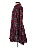Missguided Plaid Red Burgundy Casual Dress Size 12 - photo 5