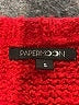 Papermoon 100% Polyester Red Pullover Sweater Size S - photo 7