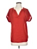 Ila G Red Short Sleeve Blouse Size S - photo 1