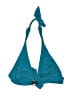 MICHAEL Michael Kors Solid Teal Swimsuit Top Size S - photo 1