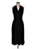 Evan Picone Solid Black Cocktail Dress Size 10 - photo 1