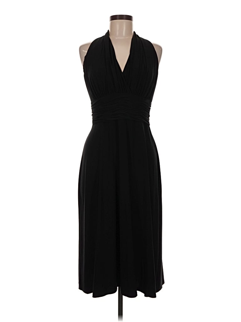Pre-owned Evan Picone Cocktail Dress In Black