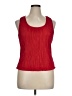 Bay Studio Red Sleeveless Blouse Size XL - photo 1