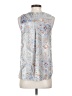 HD in Paris Silver Sleeveless Blouse Size S - photo 2