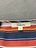Takara 100% Polyester Stripes Blue 3/4 Sleeve Blouse Size L - photo 7