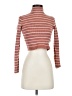 RVCA Stripes Brown Turtleneck Sweater Size S - photo 1