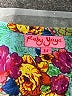 RUBY YAYA 100% Cotton Floral Teal 3/4 Sleeve Blouse Size M - photo 7