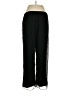 Roaman's 100% Polyester Black Track Pants Size 14 - photo 2