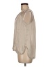 Violet & Claire Tan Sleeveless Blouse Size M - photo 5
