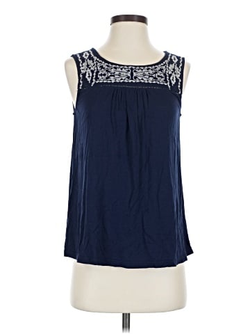 Skies Are Blue Sleeveless T-Shirt (view 1)